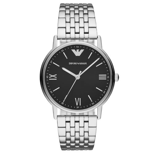 Montre Emporio Armani En Acier Gris