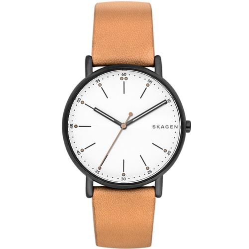 Montre Skagen En Cuir Marron