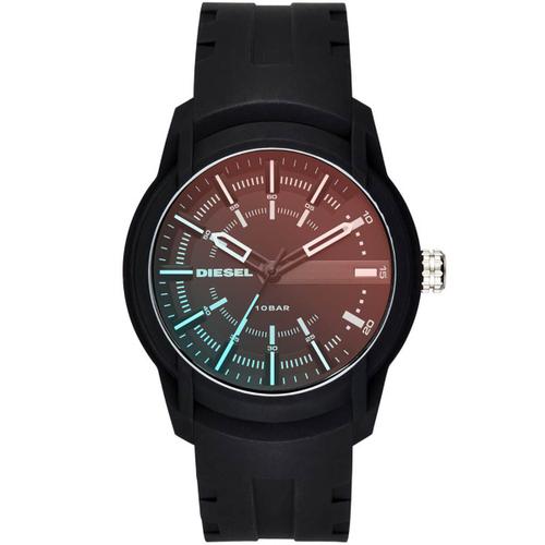 Montre Diesel En Silicone Noir