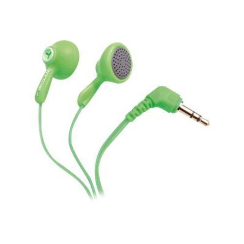 Vivanco Aircoustic BUD 4043 - Écouteurs - embout auriculaire - filaire - jack 3,5mm - zeste vert