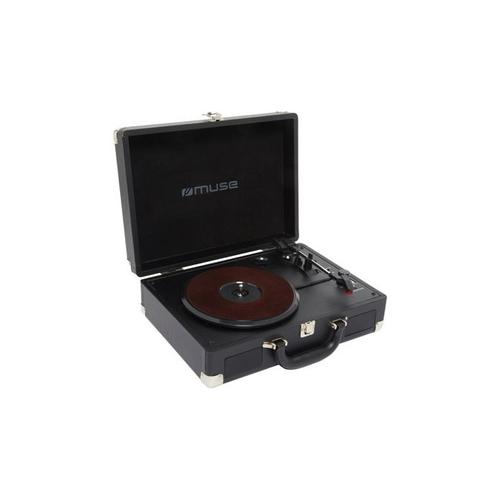 Platine Vinyle Tourne Disque USB "MUSE" SD-Card MT-301 BB Valise