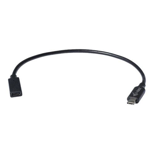 i-Tec - Câble d'extension USB - 24 pin USB-C (F) pour 24 pin USB-C (M) - 30 cm
