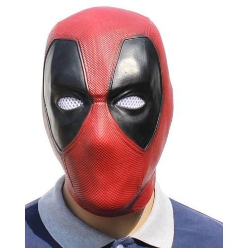 Masque Latex Deadpool Déguisement Cosplay