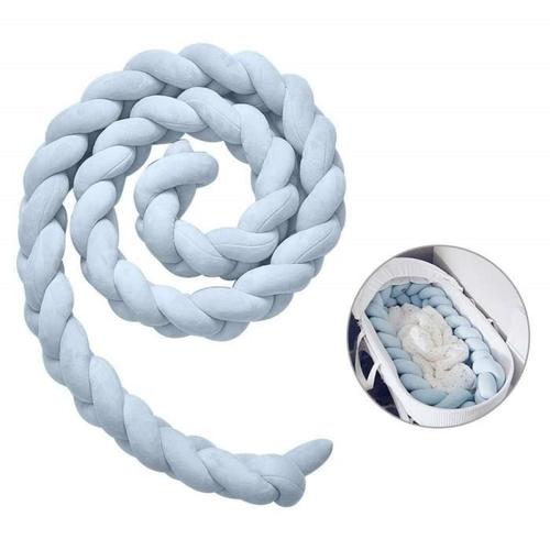 Tour De Lit Bebe Tresse Pare Chocs Velours Protection Bebe Securite Tour De Canape Souple Pour Chambre Decor2m Rakuten