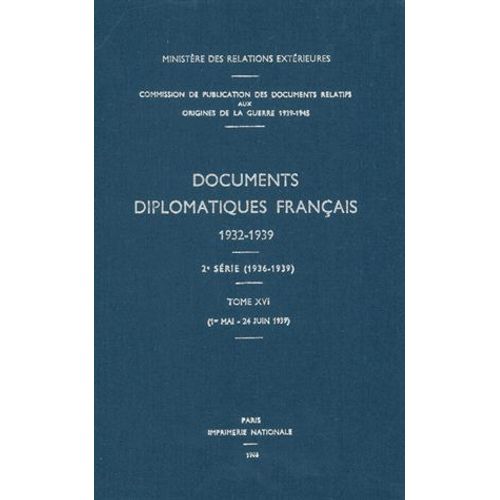 Documents Diplomatiques Français