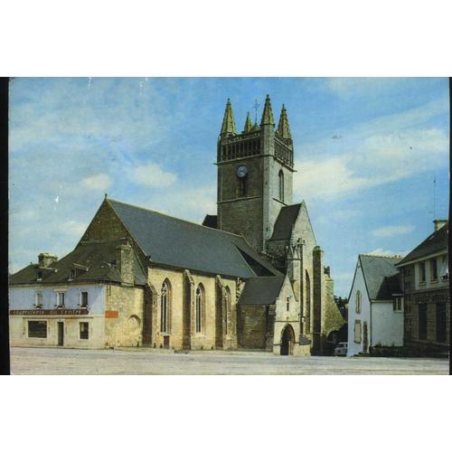 Carte Postale De Quimperlé (Finistère) L' Eglise Notre-Dame Vue De La Place Saint-Michel