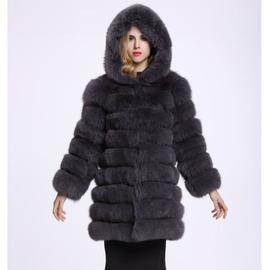 Achat Manteau Long Femme Capuche Fourrure Pas Cher Neuf Ou Occasion Rakuten