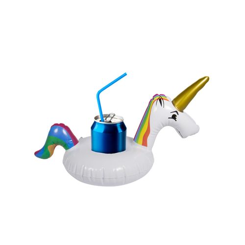 Mini Bouée Pour Boissons Licorne Blanche Taille Unique