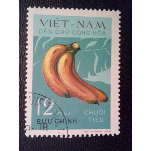 Timbre Vietnam - Nord Yt 686 Bananes 1970