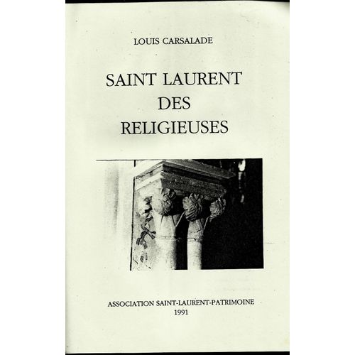 Saint Laurent Des Religieuses