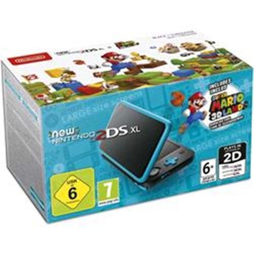 Nintendo 2ds Xl + Super Mario 3d Land Colore Nero/Turchese