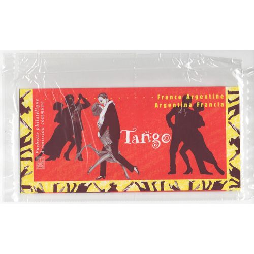 Pochette Philatelique Emission Commune France Argentine 2006 Tango P3932 Pochette De 4 Paires Neuf Sous Blister D'origine Ouvert