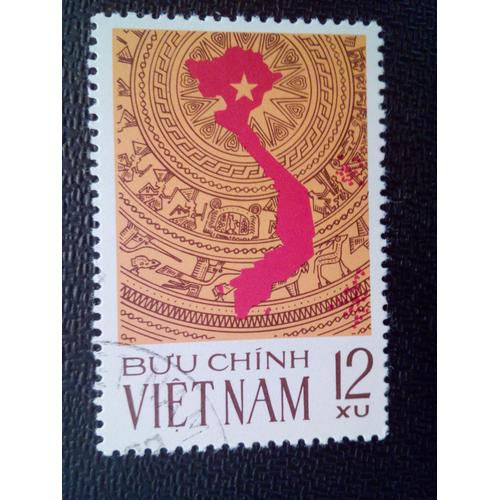 Timbre Vietnam Yt 6 Réunification Du Viet Nam 1986