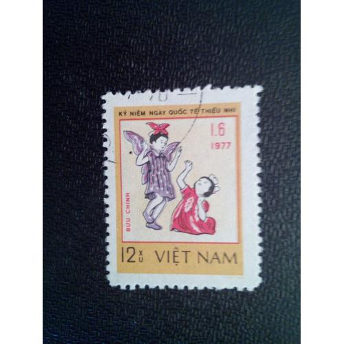 Timbre Vietnam Yt 109 Journée Internationale Des Enfants (1977) 1978