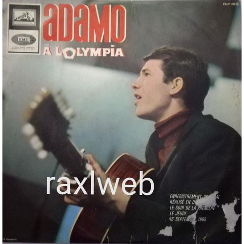 Adamo, Adamo À L'olympia, Vinyl, Lp, Album,1965