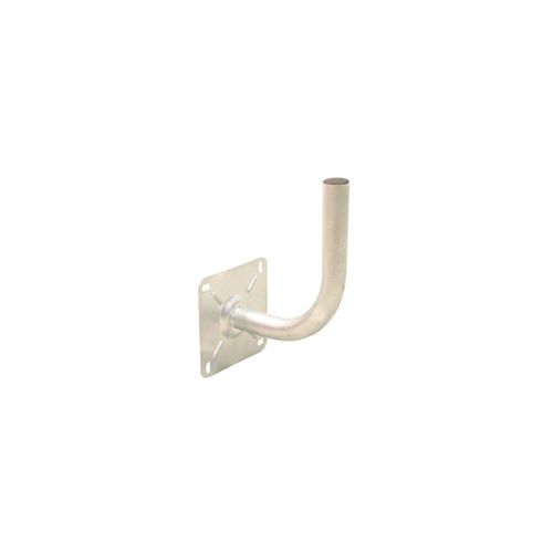 HDSAT BRAS COUDE Déport 250 mm Diamètre 40mm Hauteur 280 mm Support mural parabole acier galva