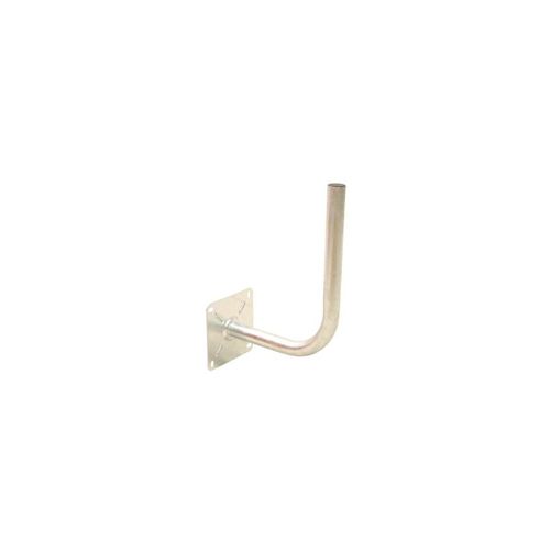 HDSAT BRAS COUDE Déport 30cm Diamètre 40mm Fixation parabole support mural Acier Galva
