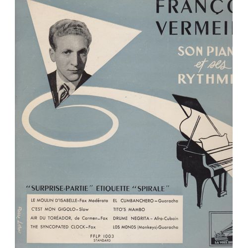 Surprise Partie Etiquette Spirale - Le Moulin D'isabelle - C'est Mon Gigolo - Air Du Toréador Bizet - El Cumbanchero - Tito's Mambo - Los Monos Gauaracha - Drume Negrita
