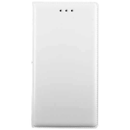 Etui Folio A Rabat Iphone 6 6s (4"7) Blanc Eco-Cuir (Pu)