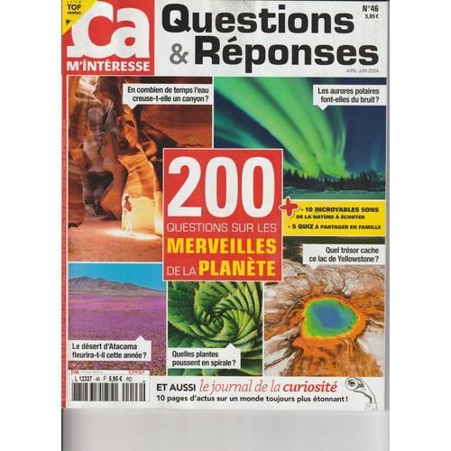 Ça M'intéresse Questions Et Réponses N 46