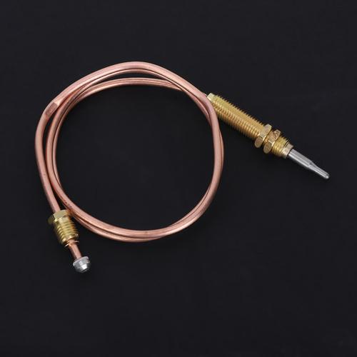 Yagri Thermocouple de chauffage à gaz M8 Thread, sonde de 600mm pour accessoires de barbecue au gaz et cheminée