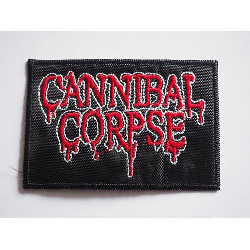 Cannibal Corpse Patch Brodé 9x6cm Ecusson Black Death Thrash Heavy Metal