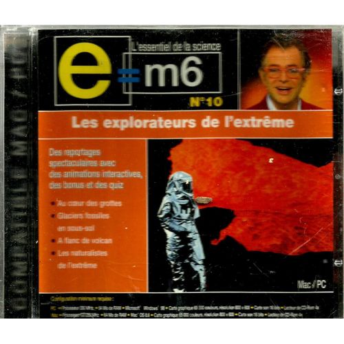 Cd Rom "E = M6" N° 10 Les Explorateurs De L'extrême