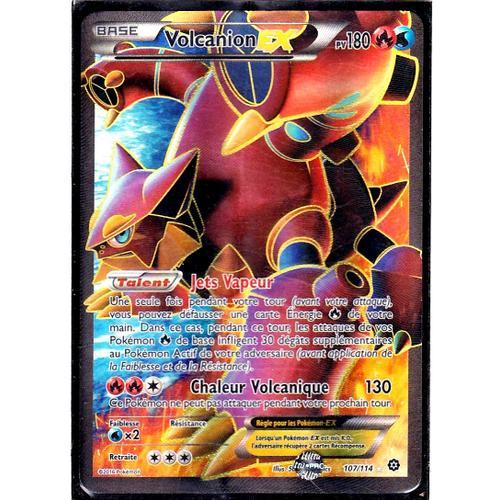 Carte Volcanion Ex Full Art