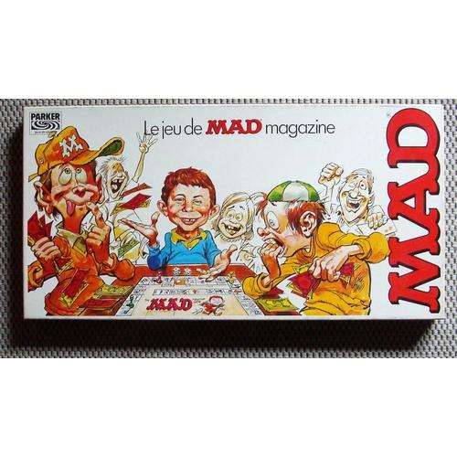 jeu de société (jeu de plateau) : le jeu de  mad magazine  ( 2 à 4  joueurs - 10 ans & adultes )