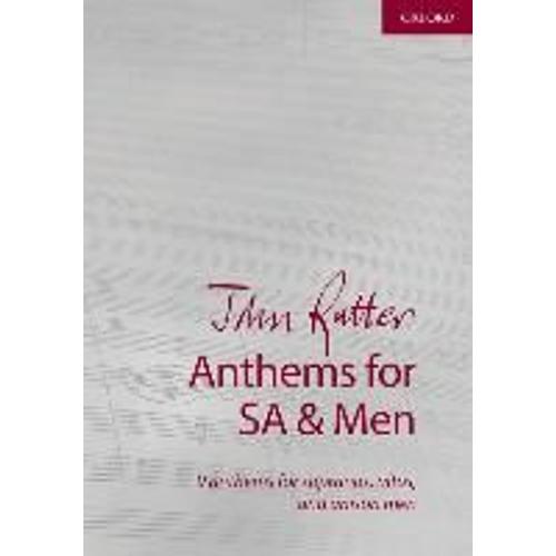 John Rutter Anthems For Sa And Men