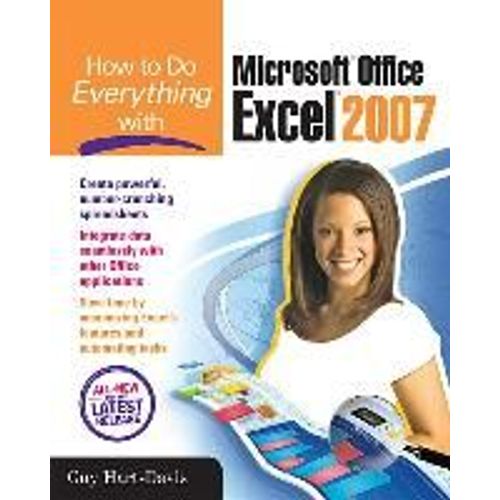 How To Do Everything With Microsoft Office Excel 2007