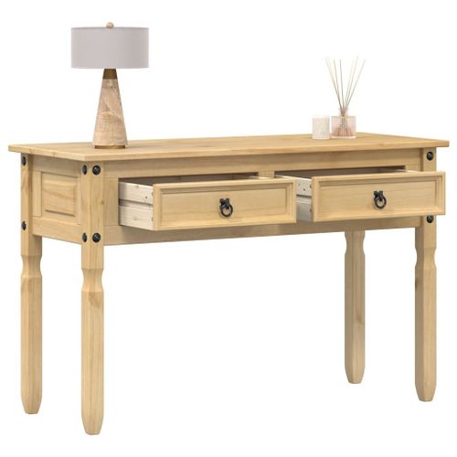 Vidaxl Table Console Corona 115x46x73 Cm Bois De Pin Massif