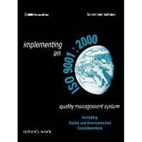Implementing An Iso 9001
