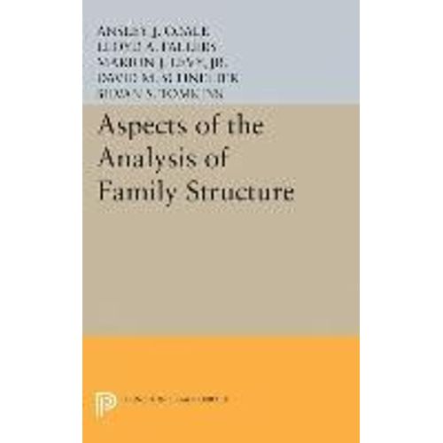 Aspects Of The Analysis Of Family Structure