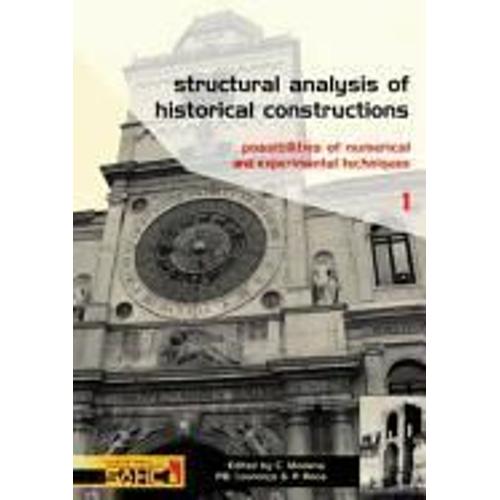 Structural Analysis Of Historical Constructions - 2 Volume Set
