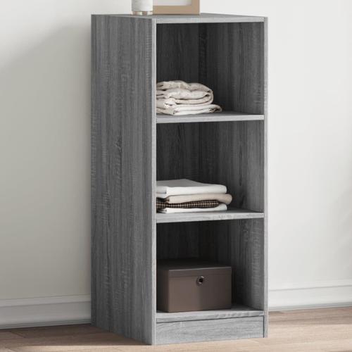 Vidaxl Garde-Robe Sonoma Gris 48x41x102 Cm Bois D'ingénierie