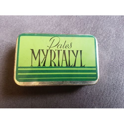 Ancienne Boite Publicitaire Pate Myrtalyl