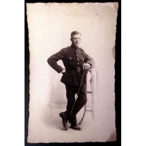 14-18 : Photo Carte Postale Soldat Belge Ww1 (Auguste Thiel, Namur)