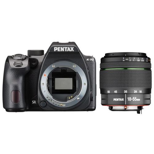 Pentax K-70 + 18-55mm f/3.5-5.6 Noir