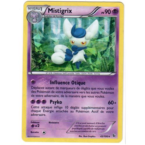 Mistigrix Holo 43 106 - Xy Etincelles - Vf