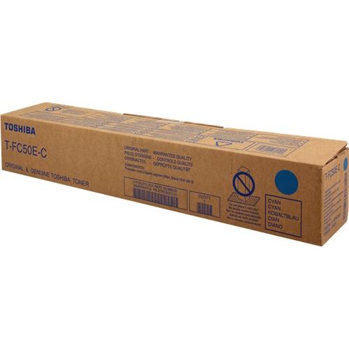 Toshiba TFC50EC - Cyan - originale - cartouche de toner - pour e-STUDIO 2555CSE, 3055CSE, 3555CSE, 4555CSE, 5055CSE