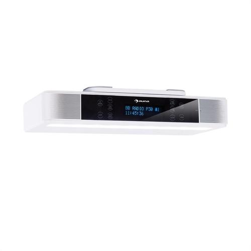 auna KR-140 Bluetooth Radio numérique encastrable tuner DAB+ FM blanc