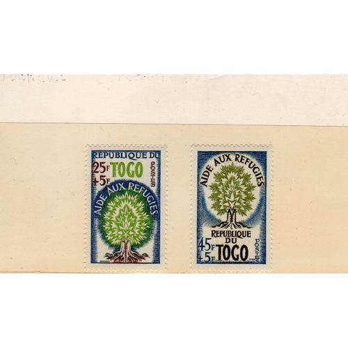 Timbres-Poste Du Togo (Année Mondiale Du Réfugié)