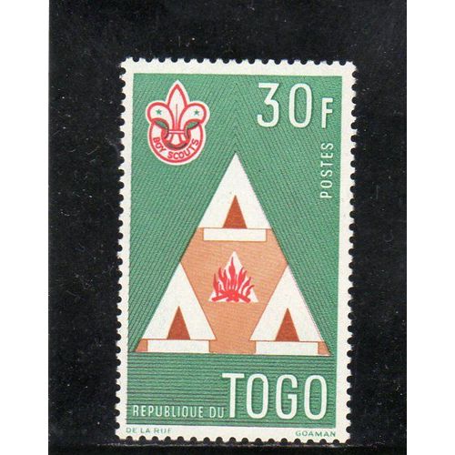 Timbre-Poste Du Togo (Scoutisme)