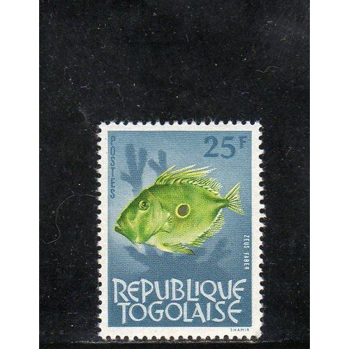 Timbre-Poste Du Togo (Poisson)
