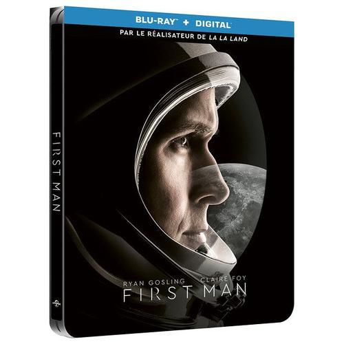 First Man - Le Premier Homme Sur La Lune - Édition Steelbook Blu-Ray + Digital