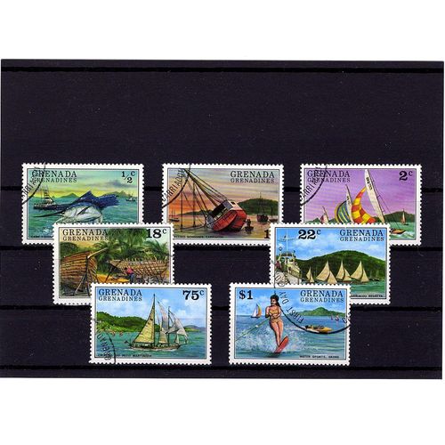 Grenadines (Série Complète Tourisme 7 Valeurs)