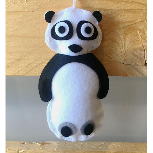 Kit Panda Booly En Feutrine (X3)