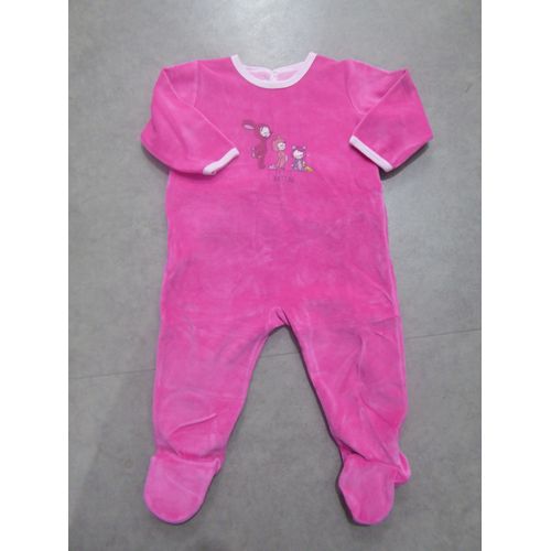 Pyjama Fuchsia Fantaisie Petit Bateau - 12 Mois