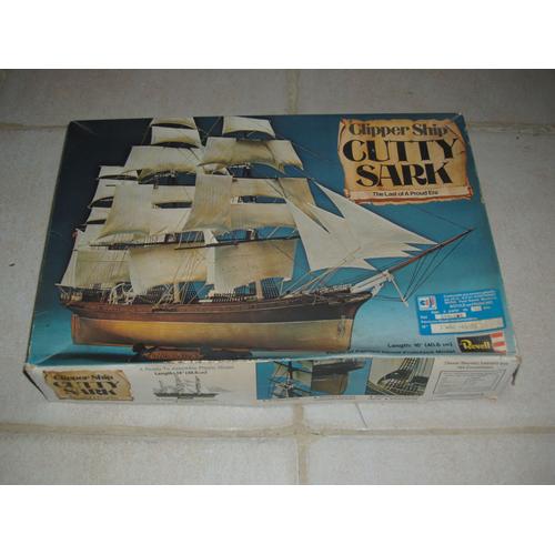 Clipper Le Cutty Sark Maquette Vintage 1970 Au 1/220 Eme-Revell